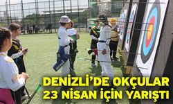 Denizli’de okçular 23 Nisan için yarıştı