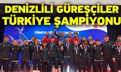 Denizlili güreşçiler Türkiye şampiyonu