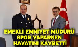 Emekli emniyet müdürü spor yaparken hayatını kaybetti