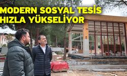 Çavuşoğlu’ndan Yunus Emre Sosyal Tesisi’ne yerinde inceleme