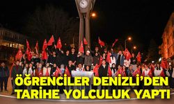 Öğrenciler Denizli’den tarihe yolculuk yaptı