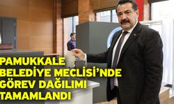 Pamukkale Belediye Meclisi’nde Görev Dağılımı Tamamlandı