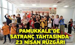 Pamukkale’de Satranç Tahtasında 23 Nisan Rüzgârı