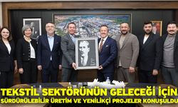 Tekstil sektörünün geleceği için sürdürülebilir üretim ve yenilikçi projeler konuşuldu