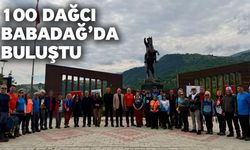 100 dağcı Babadağ’da buluştu