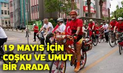 Büyükşehir’in “Umuda Pedal Çevir” Bisiklet Şenliği kortej yürüyüşüyle başladı