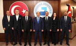 Denizli OSB yönetiminden, PAÜ Rektörü Prof. Dr. Mahmud Güngör’e nezaket ziyareti