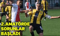 2.Amatörde sorunlar başladı