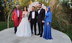Arslan genç çifti mutlu günlerinde yalnız bırakmadı