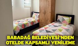 Babadağ Belediyesi'nden otelde kapsamlı yenileme
