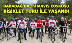 Babadağ’da 19 Mayıs Coşkusu Bisiklet Turu ile Yaşandı