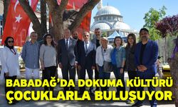 Babadağ’da Dokuma Kültürü Çocuklarla Buluşuyor