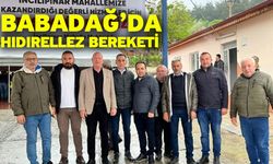 Babadağ’da Hıdırellez Bereketi