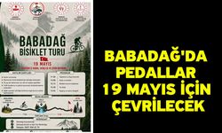 Babadağ'da Pedallar 19 Mayıs İçin Çevrilecek