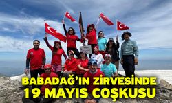 Babadağ’ın Zirvesinde 19 Mayıs Coşkusu