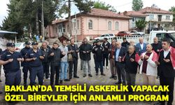 Baklan’da Temsili Askerlik Yapacak Özel Bireyler İçin Anlamlı Program
