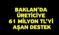 Baklan’da Üreticiye 61 Milyon TL’yi Aşan Destek