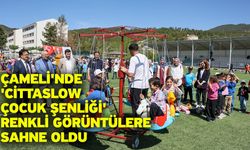 Çameli'nde 'Cittaslow Çocuk Şenliği' renkli görüntülere sahne oldu