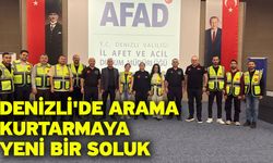 Denizli'de arama kurtarmaya yeni bir soluk