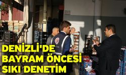 Denizli'de Bayram Öncesi Sıkı Denetim