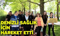 Denizli sağlık için hareket etti