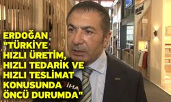 Erdoğan: "Türkiye hızlı üretim, hızlı tedarik ve hızlı teslimat konusunda öncü durumda"