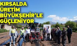 Kırsalda üretim Büyükşehir’le güçleniyor