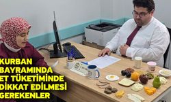 Kurban Bayramında et tüketiminde dikkat edilmesi gerekenler