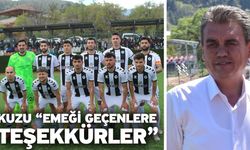 Kuzu “Emeği geçenlere teşekkürler”