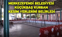 Merkezefendi Belediyesi Küçükbaş Kurban Kesim Yerlerini Belirledi