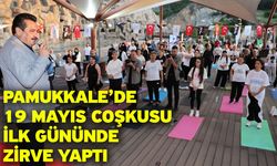 Pamukkale’de 19 Mayıs Coşkusu İlk Gününde Zirve Yaptı