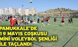Pamukkale’de 19 Mayıs Coşkusu Mini Voleybol Şenliği İle Taçlandı