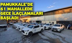 Pamukkale’de 61 Mahallede Gece İlaçlamaları Başladı
