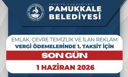 Pamukkale Belediyesi’nden Mükelleflere Hafta Sonu Mesaisi Müjdesi