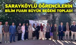 Sarayköylü öğrencilerin bilim fuarı büyük beğeni topladı