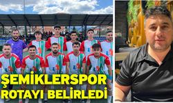 Şemiklerspor rotayı belirledi
