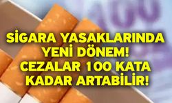 Sigara yasaklarında yeni dönem! Cezalar 100 kata kadar artabilir!