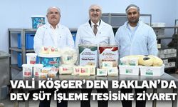 Vali Köşger’den Baklan’da Dev Süt İşleme Tesisine Ziyaret