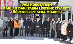 Vali Köşger’den Baklan’daki Tarım Lisesine ziyaret! Öğrencilere sera müjdesi