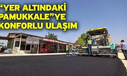 Büyükşehir’den Kaklık Mağarası yoluna sıcak asfalt hamlesi