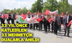 33 yıl önce katledilen 33 Mehmetçik dualarla anıldı