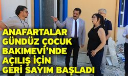 Anafartalar Gündüz Çocuk Bakımevi’nde Açılış İçin Geri Sayım Başladı