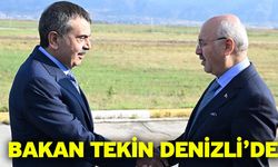 Bakan Tekin Denizli’de