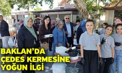 Baklan’da ÇEDES Kermesine Yoğun İlgi