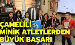 Çamelili minik atletlerden büyük başarı