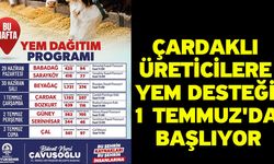 Çardaklı Üreticilere Yem Desteği 1 Temmuz'da Başlıyor