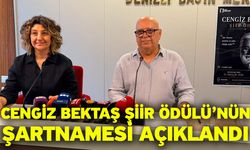 Cengiz Bektaş Şiir Ödülü’nün Şartnamesi Açıklandı