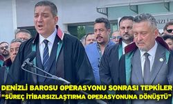 Denizli Barosu operasyonu sonrası tepkiler “Süreç itibarsızlaştırma operasyonuna dönüştü”