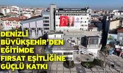Denizli Büyükşehir sınav yolculuğunda öğrencileri yalnız bırakmıyor