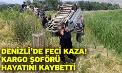 Denizli’de Feci Kaza! Kargo Şoförü Hayatını Kaybetti